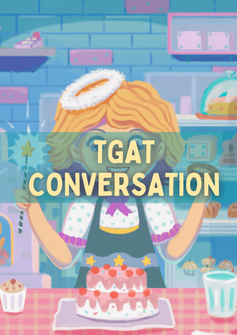 Conversation TGAT & A-level (สรุป)